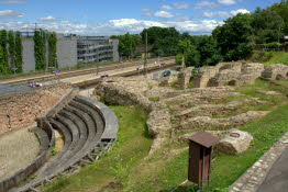 römisches Theater - Blick gen Süden